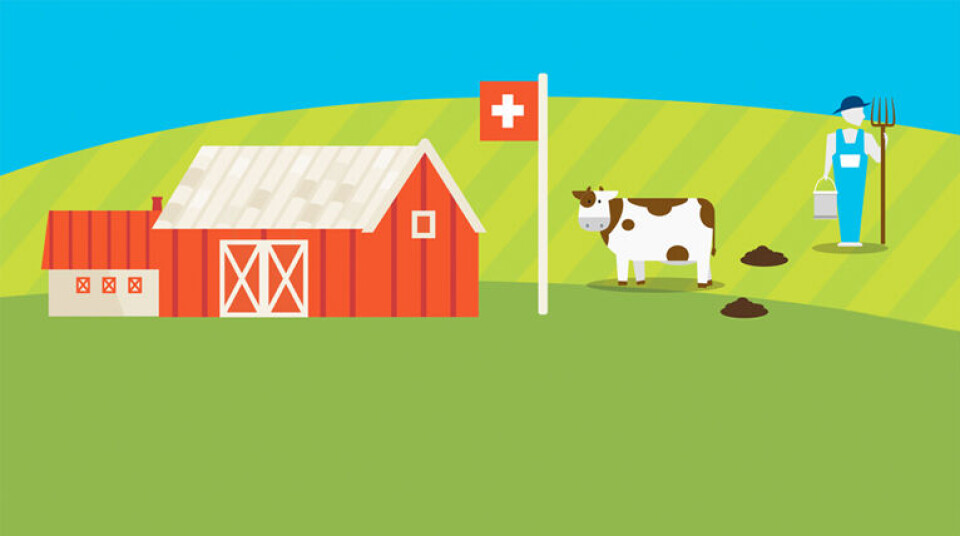 ENERGI: Kumøkk blir energi og miljøvennlig gjødsel. (Illustrasjon: Nestlé)