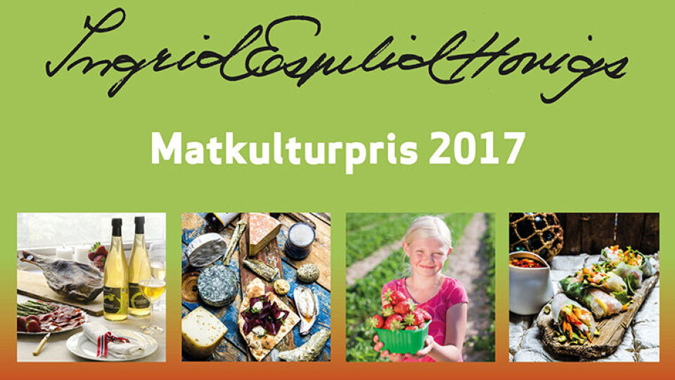 ETTERTRAKTET PRIS: Vinneren av Ingrid Espelid Hovigs matkulturpris kåres 26. oktober i år. (Foto: Matmerk)