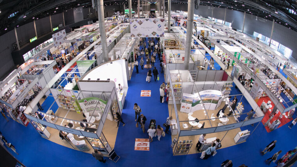 «UTEN»: Fjorårets Free From Functional Food Expo ble arrangert i Barcelona og hadde både flere produsenter og flere gjester enn noen gang tidligere.
