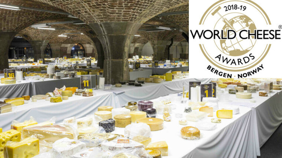 UTSTILLINGSVINDU: World Cheese Awards kombineres med en mulighet for matindustri og kokker til å vise verden produktene sine.