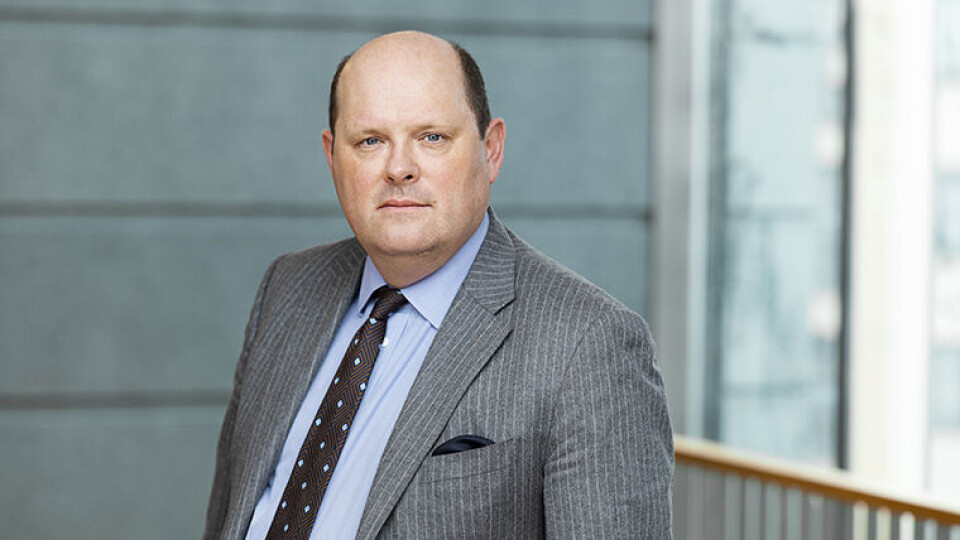 REVIDERT NASJONALBUDSJETT: – Hvordan regjeringspartiene og Kristelig Folkeparti tror at bedrifter vil satse og investere i Norge med en slik budsjettpolitikk, er rett og slett vanskelig å forstå, sier administrerende direktør i NHO Mat og Drikke, Petter Haas Brubakk. (Foto: NHO Mat og Drikke)