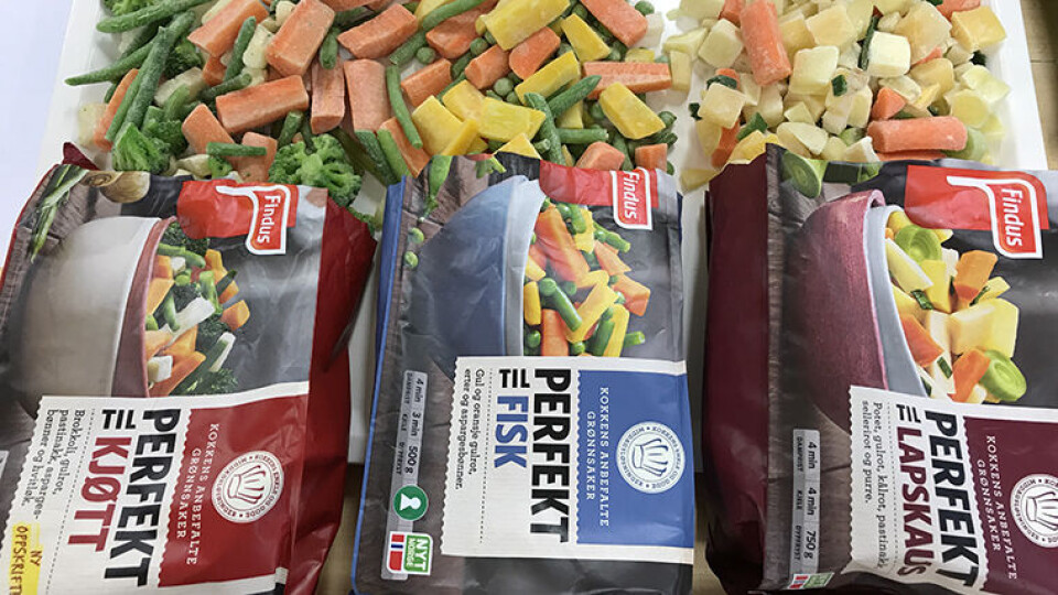 REDUSERER MATSVINN: – Forbrukere kan redusere matsvinnet sitt med opptil 47 prosent ved å felge fryst fremfor ferskt, sier Malin Valdal Corneliussen i Findus. (Foto: Findus)