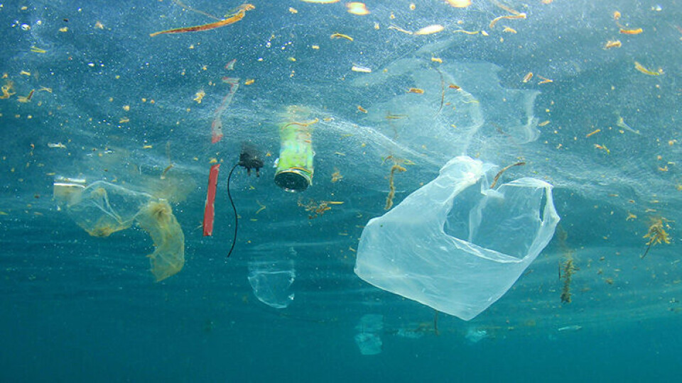 SAMLES: OWP – plast fra havet – får et nytt liv som emballasje. (Illustrasjonsfoto: Shutterstock)