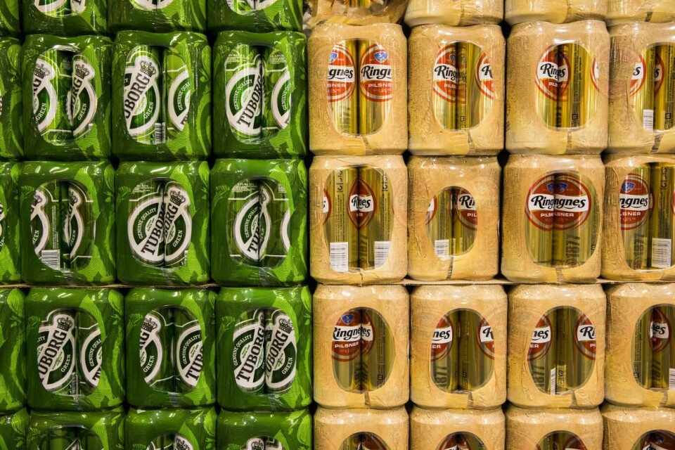 De ansatte ved Ringnes har fått permitteringsvarsel i tilfelle produksjonen må stanses. Foto: Berit Roald, NTB scanpix