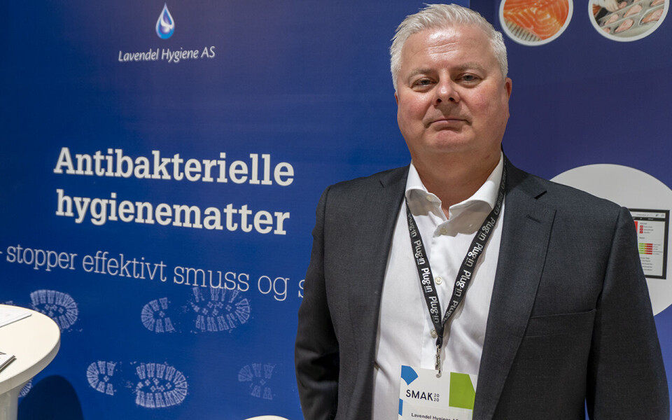 Foto Lavendel Hygiene AS og salgssjef Øyvind Mathisen har ingen planer om å avbryte deltakelsen på Smak og Holdbar 2020.
