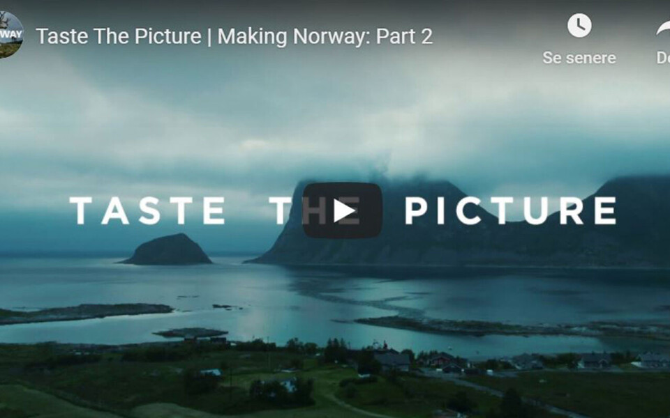 «Taste The Picture» om norsk mat og råvarer i særklasse til topps i kåring fra International Institute of Gastronomy, Culture, Arts and Tourism (IGCAT).