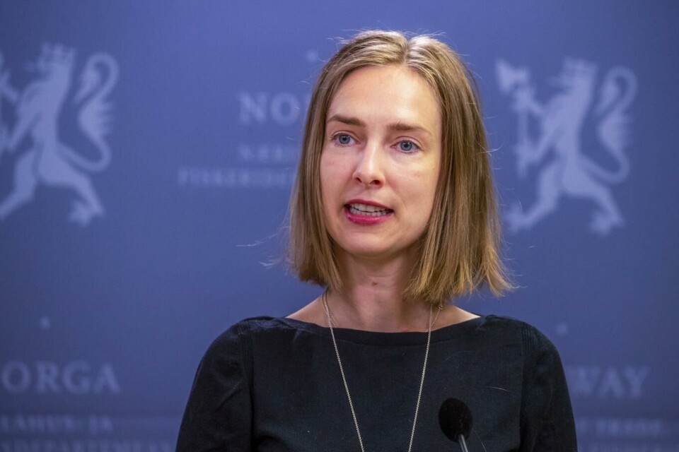 Næringsminister Iselin Nybø (V) sier målet med den nye stortingsmeldingen er å få god og sunn konkurranse i markedet og sikre at forbrukerne får best mulig utvalg til lavest mulig pris. Foto: Terje Pedersen, NTB scanpix