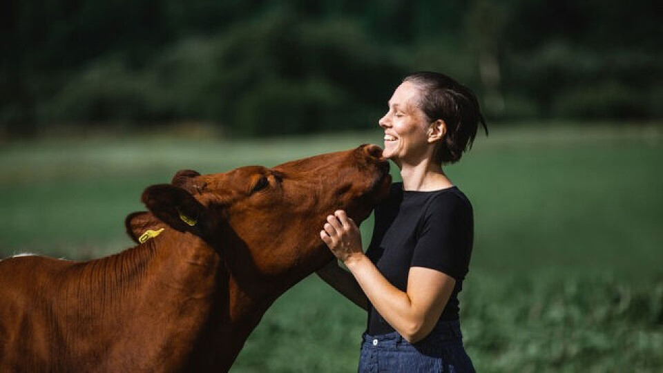 Foto Kathrine Sandvold Lundgren (34 år) fra Verdalen i Trøndelag. Foto: Albertine Løseth Vestvik
