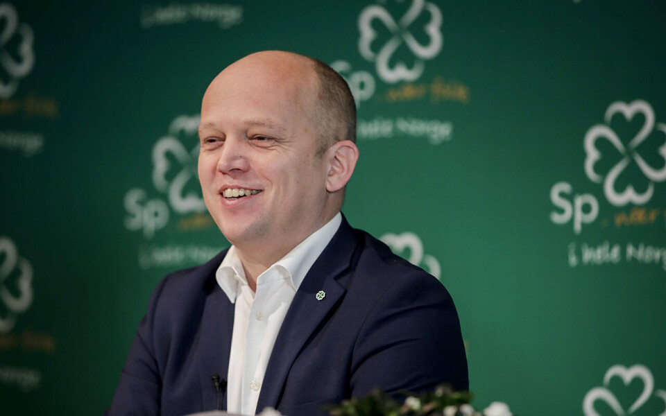 Partileder Trygve Slagsvold Vedum i Senterpartiet.
