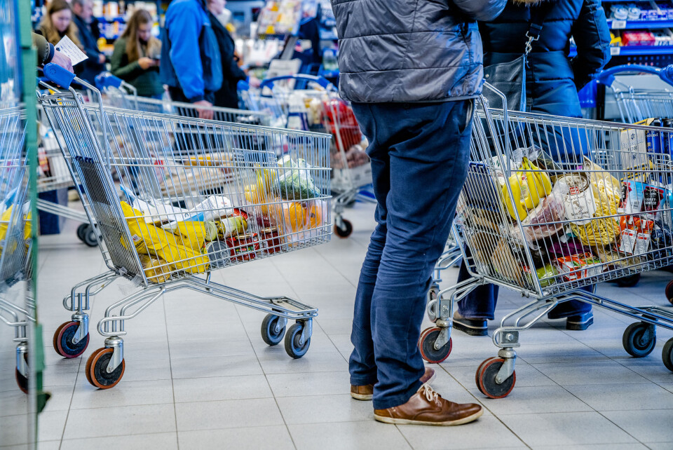 Omsetningen i norske dagligvarebutikker økte med over 30 milliarder kroner i 2020. Foto: Stian Lysberg Solum, NTB