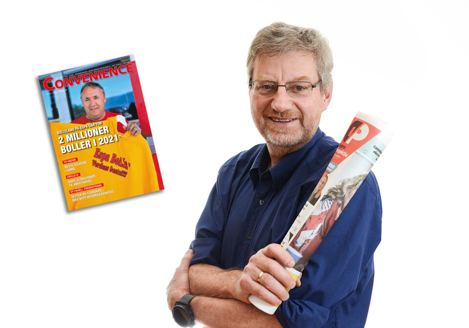 Daglig leder og eier av forlagshuset Medier og Ledelse, Magne Lerø, intensiverer satsingen på kiosk-, bensin- og serveringsmarkedet.