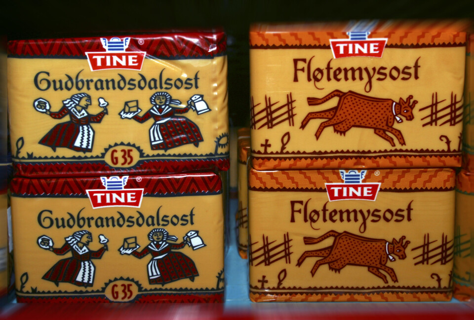 Årsvolumet av Gudbrandsdalosten fra Tine har steget under pandemien. Foto: NTB