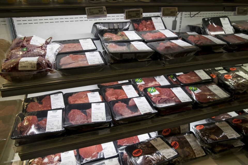 Salmonella oppdaget i importert kjøtt er årsaken til at flere produkter har blitt trukket tilbake fra butikkhyllene den siste tiden. Illustrasjonsfoto: Terje Pedersen, NTB