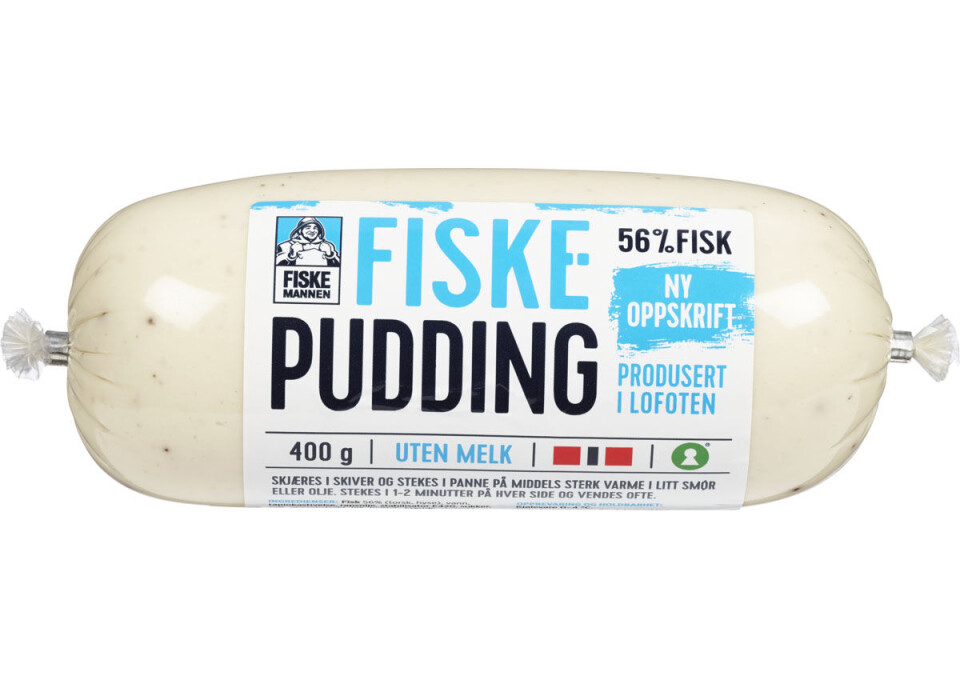 Unil tilbakekaller Fiskemannen Fiskepudding uten melk