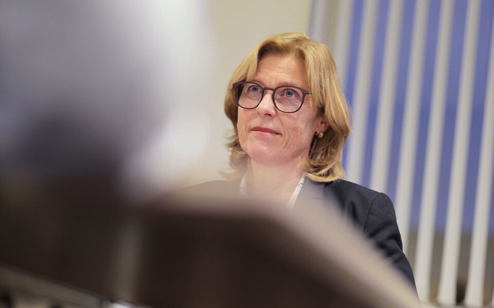 Konsernsjef Anne Marit Panengstuen i Nortura orienterte i dag de ansatte om selskapet bygger ned skjærevirksomheten i Steinkjer og Stavanger (arkivfoto).