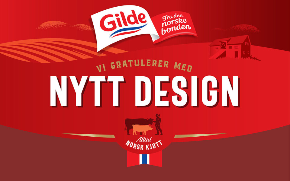 Merkevaren Gilde endrer design på mer enn 400 forpakninger og styrker sin assosiasjon til det norske.