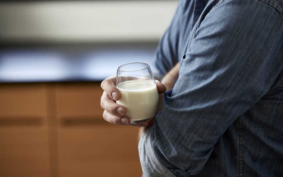 I gjennomsnitt drikker eller bruker nordmenn i overkant av 2 dl melk per dag.
