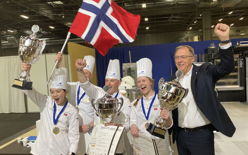 Bakerlandslaget fra Norge vant bronse i VM i Paris.
