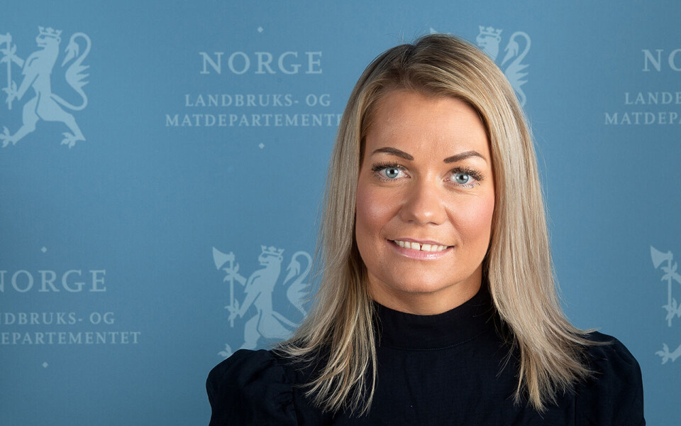 Landbruks- og matminister Sandra Borch.