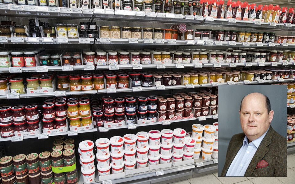 Petter Haas Brubakk i NHO Mat og Drikke etterlyser regjeringens oppfølging av fjorårets vedtak om konkurransen i dagligvaremarkedet.