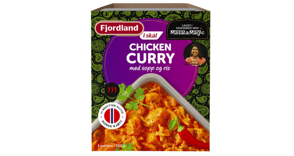 Fjordland tilbakekaller Masala Magic produkter etter funn av glassbiter