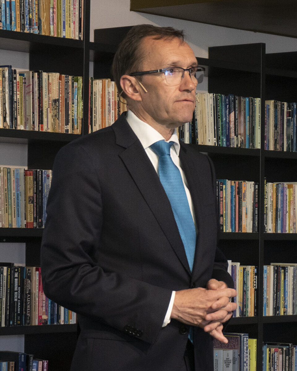 Foto Klima- og miljøminister Espen Barth Eide. Foto: Arne Kongsnes
