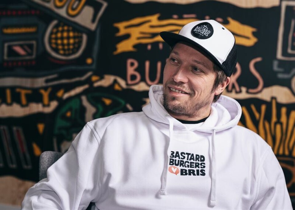 Foto Simon Wanler, administrerende direktør i Bastard Burgers.