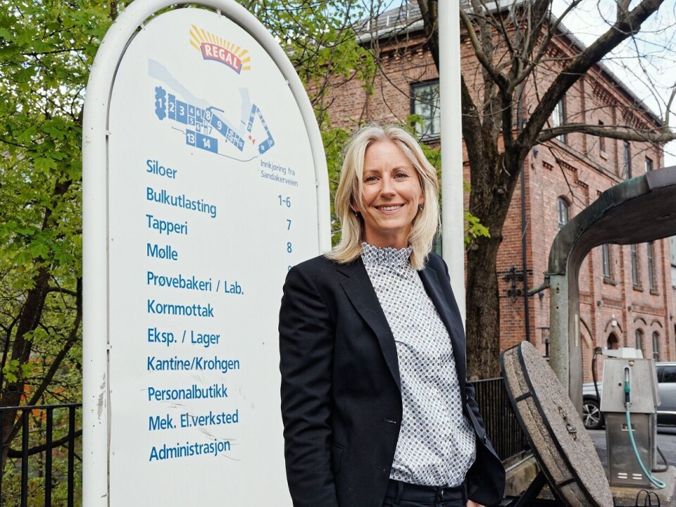 Foto KVALITET AVGØRENDE: Maskinene i industrien trenger mel med jevn og sterk kvalitet, fastslår Karen Huffman. Foto: Georg Mathisen