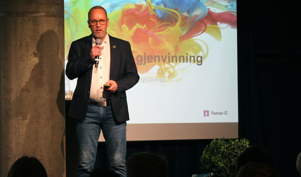 Foto Bjarte E. Grostøl leder prosjektet på vegne av Plastretur. Foto: Grønt Punkt Norge