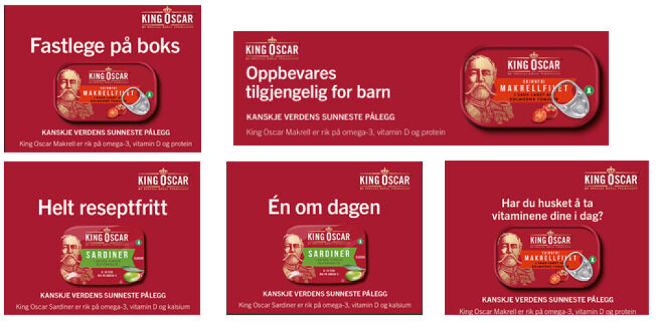 Slik ser kampanjen ut.