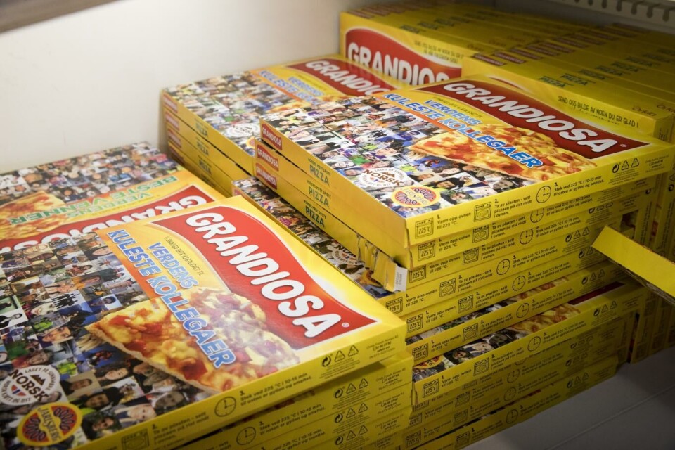 I første kvartal 2023 ble det importert 4723 tonn pizza til en verdi av 216 millioner kroner. I kvantum er dette en økning i på 19 prosent. Illustrasjonsfoto: Terje Pedersen, NTB