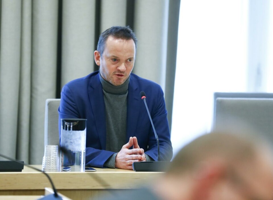 Geir Ove Ystmark, administrerende direktør i Sjømat Norge mener det reduserte skattetrykket for sjømatnæringen er for stort.
