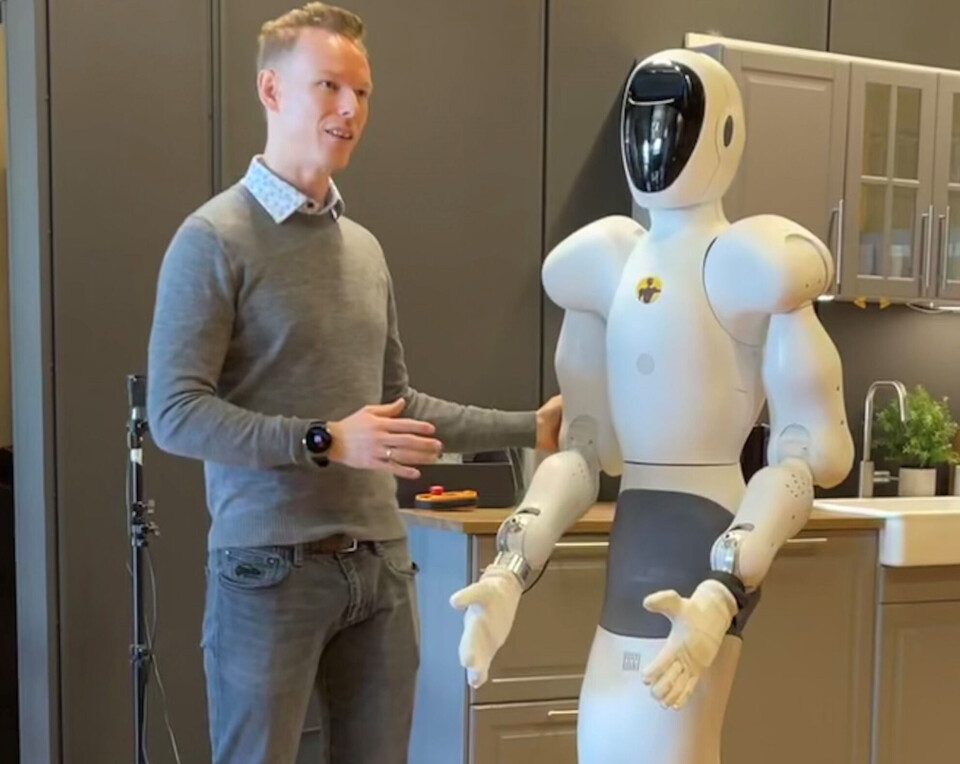 Bernt Børnich, daglig leder i Halodi Robotics.
