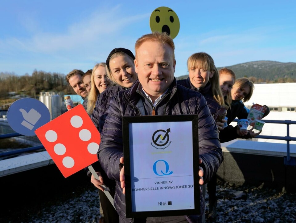 Q-Meieriene best i sin klasse på innovasjon