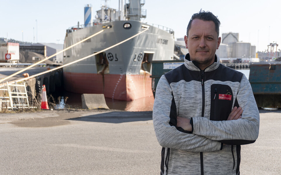 Mattilsynets grensekontroll ved Oslo Havn ledes av ansvarlig grenseveterinær Joachim R. Johnsen.