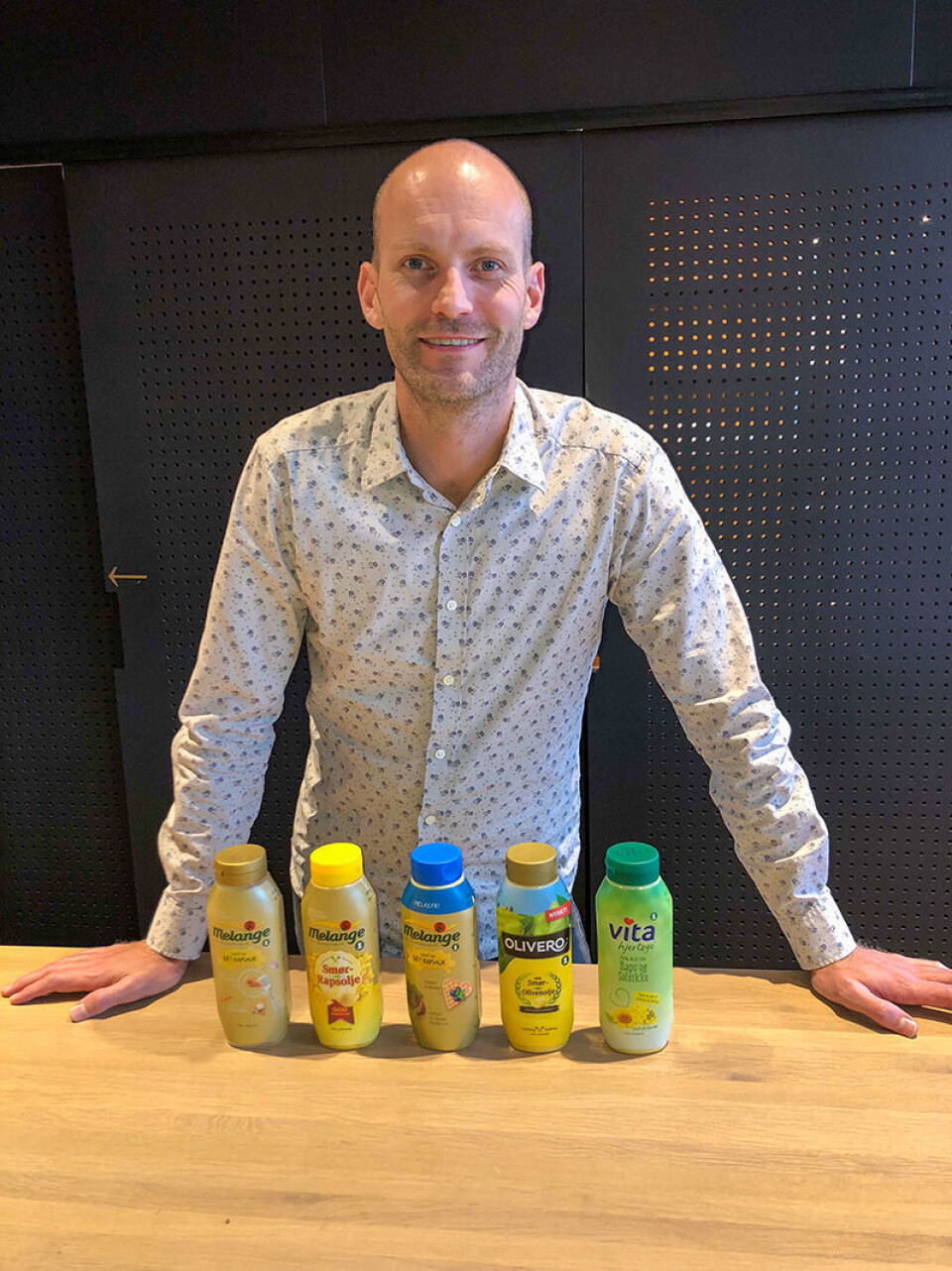 Foto Ole Kristian Vestbekken var prosjektleder da Mills klarte å få til flasker og folie i samme type plast. Foto: Mills