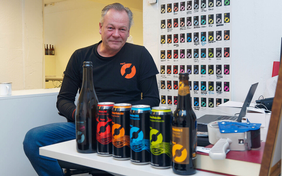 Riktig emballasje er viktig for industrien. Det året Nøgne Ø tappet på 0,33-flasker i stedet for 0,5, var en katastrofe, innrømmer markedssjef Tom Young.