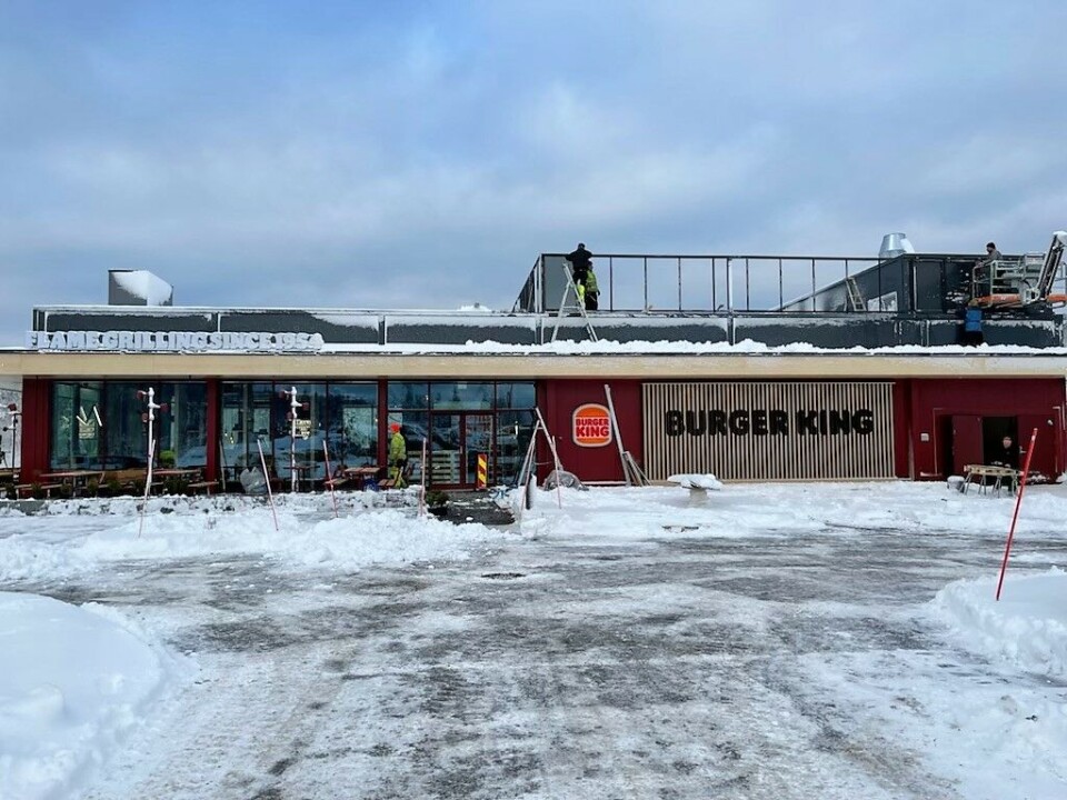 Burger King med verdensnyhet på Langrønningen