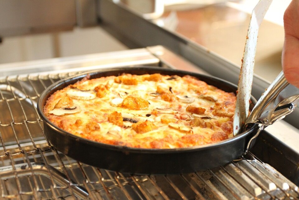 Foto Tidligere var det Pizzabakeren Spesial som lå på topp, den lå på opp mot 30 prosent av salget. I dag ligger denne på rundt 10 prosent med en god spredning på de andre 30 variantene på menyen.