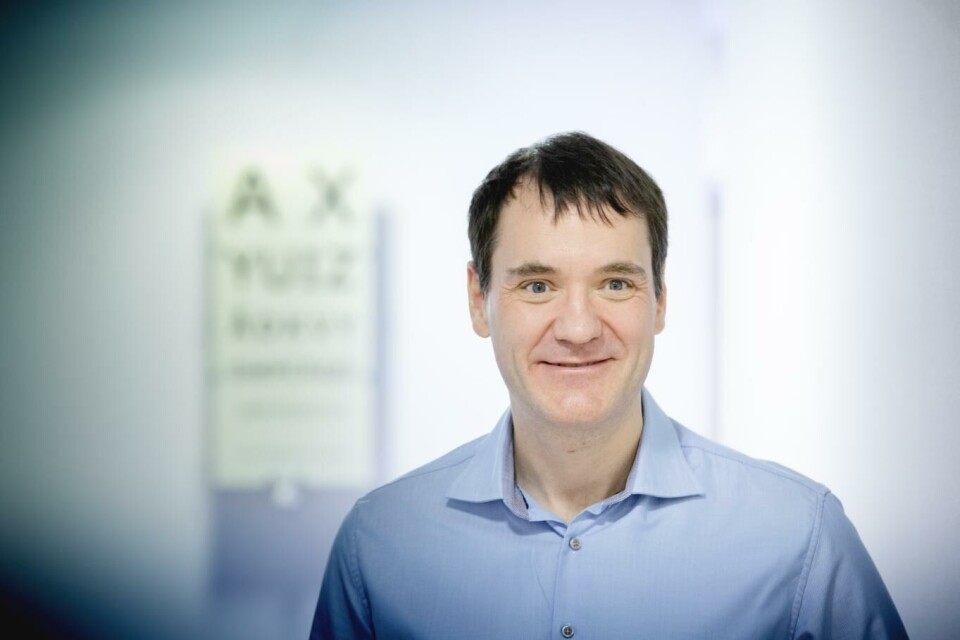 Per Inge Bjerknes, generalsekretær i Norges Blindeforbund. Foto: Norges Blindeforbund