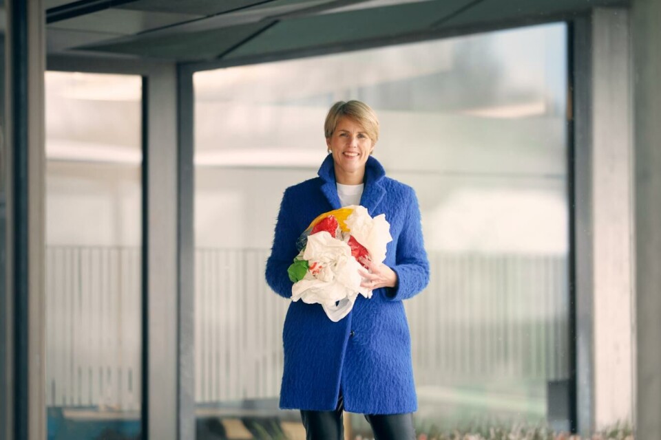 Daglig leder i Handelens Miljøfond, Cecilie Lind, vil endre folks vaner. Foto: Max Emanuelson