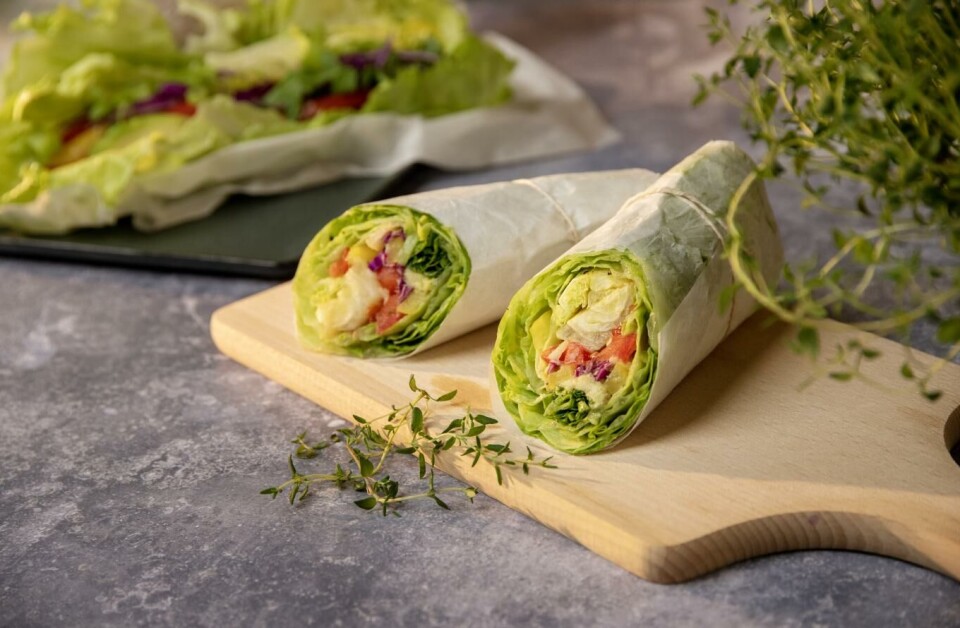Bruk isbergsalaten til wraps i sommer, anbefaler matfaglig rådgiver Toril Gulbrandsen i Opplysningskontoret for frukt og grønt. Foto: OFG