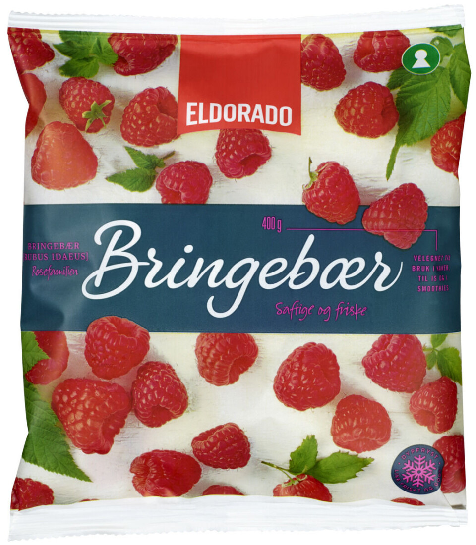 Unil tilbakekaller fryste Eldorado Bringebær