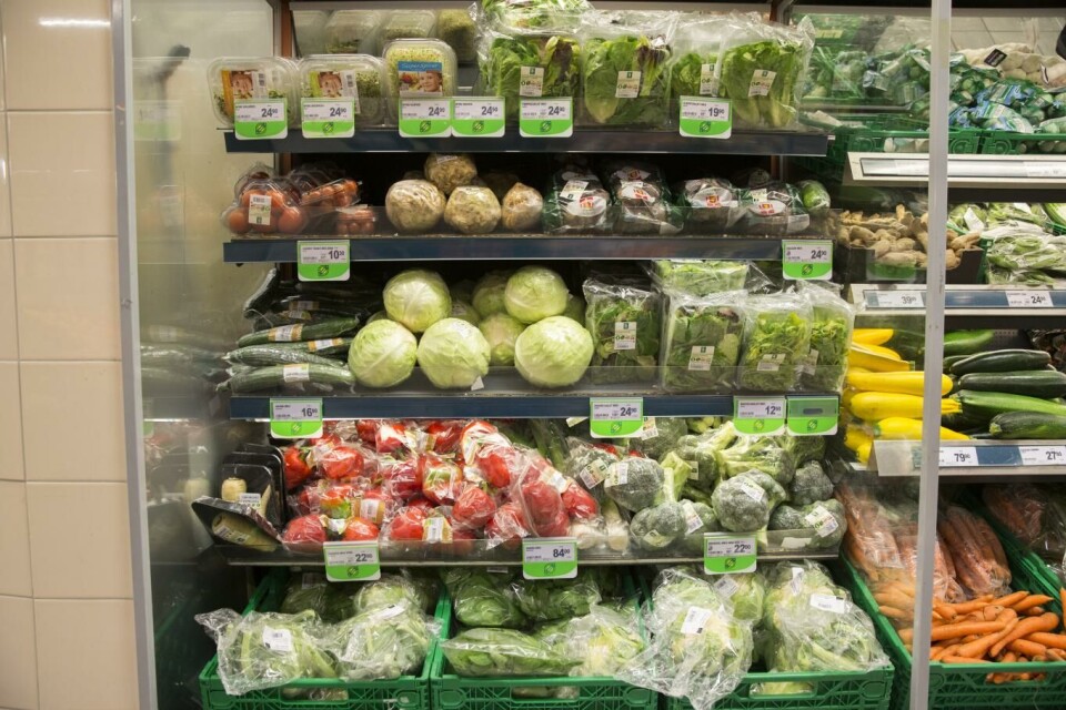 Omsetningen av norsk økologisk frukt, grønnsaker og poteter fra grossist gikk ned med 3 prosent sammenlignet med 2018. Foto: NTB/Scanpix
