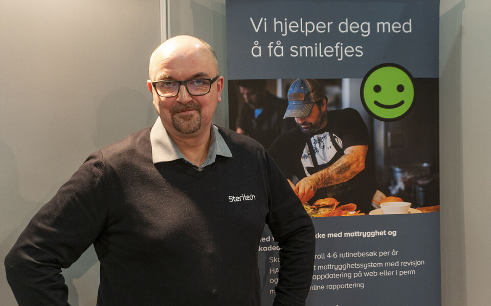 Arne Olav Solberg er mattrygghetsansvarlig i Steritech, en del av Rentokil Initial Norge AS.