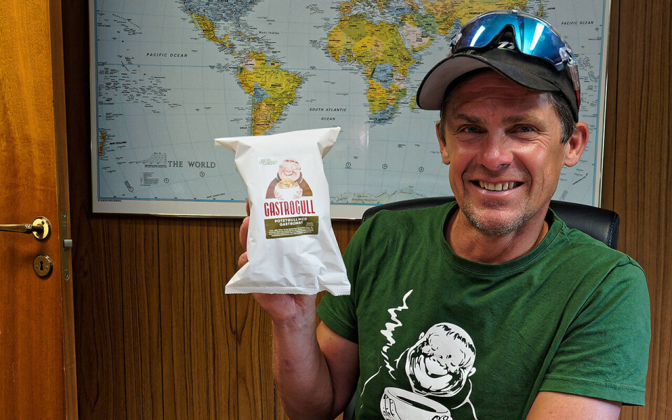 De første ti tusen posene med Gastrogull kom på markedet i august. Rune Høydahl har tro på produktet, men konstaterer at det er mange som lager potetchips og at konkurransen er tøff.