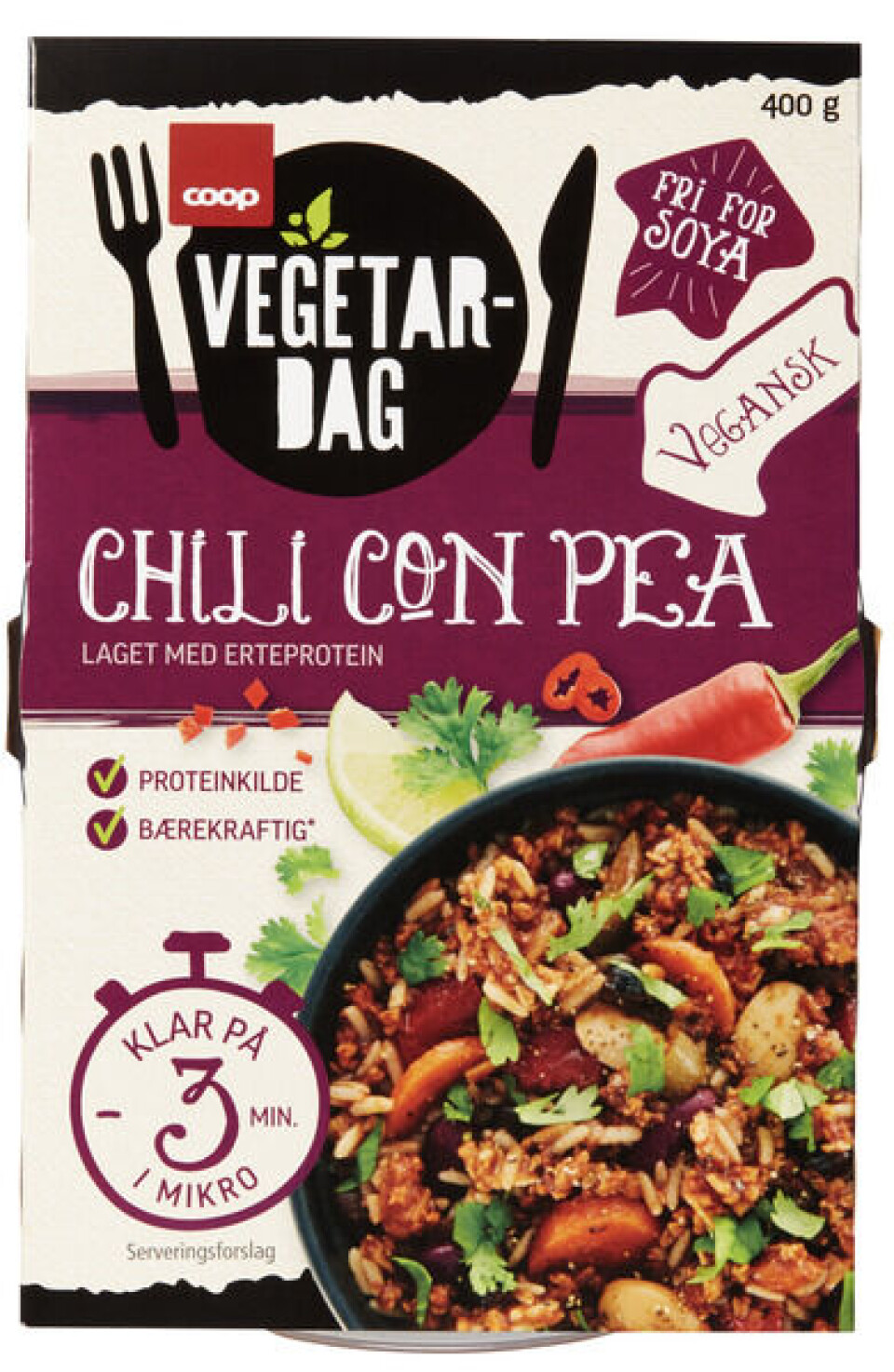 Foto Kjøtterstatninger fra Coops vegetardag er størst i volum.