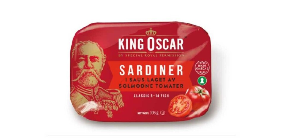 King Oscar trekker tilbake sardiner