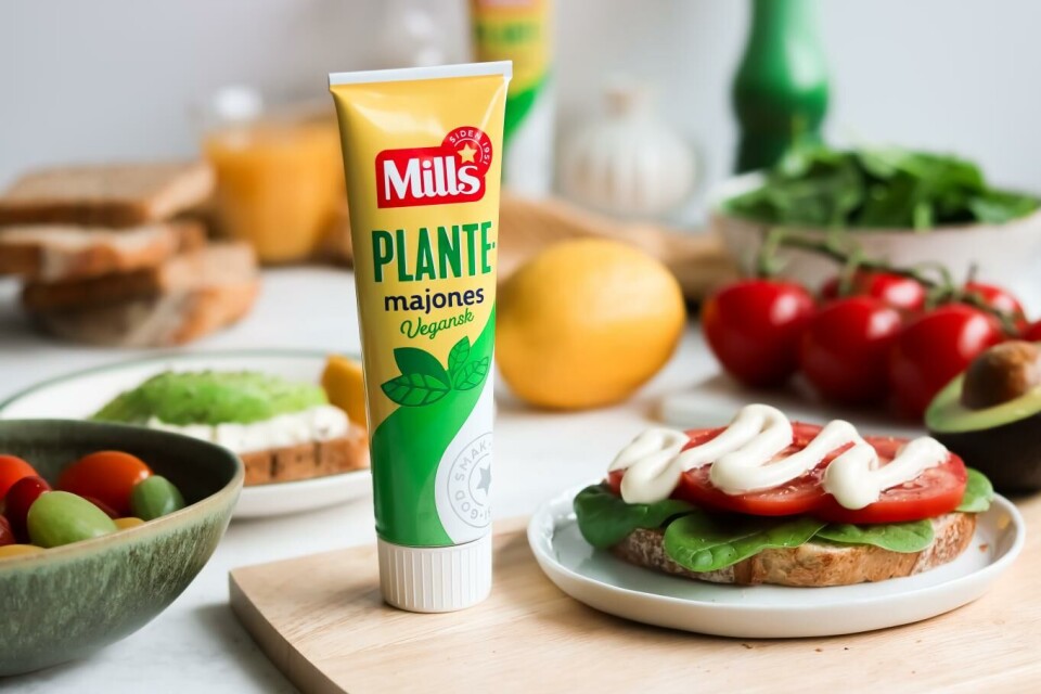 Denne uken lanseres Mills Plantemajones. I første omgang blir den å finne i Rema 1000-butikkene.