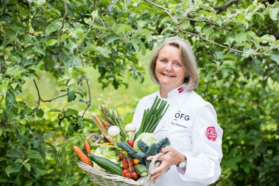 Toril Gulbrandsen i OFG brenner for de nye norske grønnsakene.